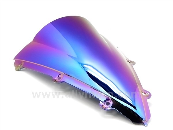 Yamaha YZF R1 Iridium Rainbow Double Bubble Windscreen Shield 2004-2006 Yamaha YZF R1 Iridium Rainbow Double Bubble Windscreen Shield 2004-2006